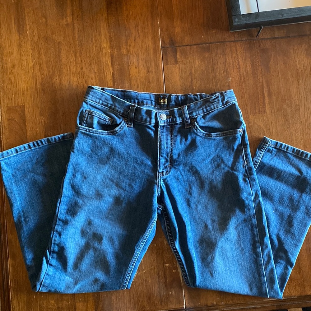 Boys Lee Straight fit jeans - size 14 husky